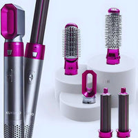 Muti-Functional 5 IN 1 Hair Styling Tool Detachable Hot Air Brush Hair Dryer with Comb