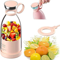 MIXEN Fresh Juice Portable Blender, 350ML Smoothie Blender Bottle, Grinder For Smoothie or Shakes, Baby Food, Personal Mixer, Mini Juicer Travel/School/Office/Workout/Travel Use