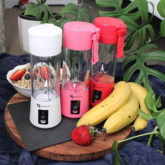 Portable Home Electric 6-Blade Juicer with USB Charging